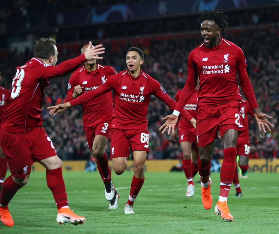 Barcelona were on the receiving end of Origis best performance in a Liverpool shirt