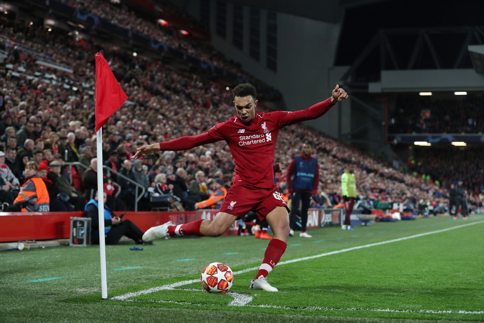  Klopp claimed he missed Trent Alexander-Arnold's match-winning corner against Barcelona