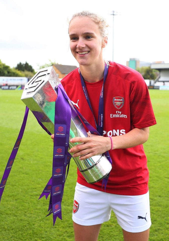  Arsenal's Vivienne Miedema followed up her stellar WSL campaign by helping Holland reach the World Cup final