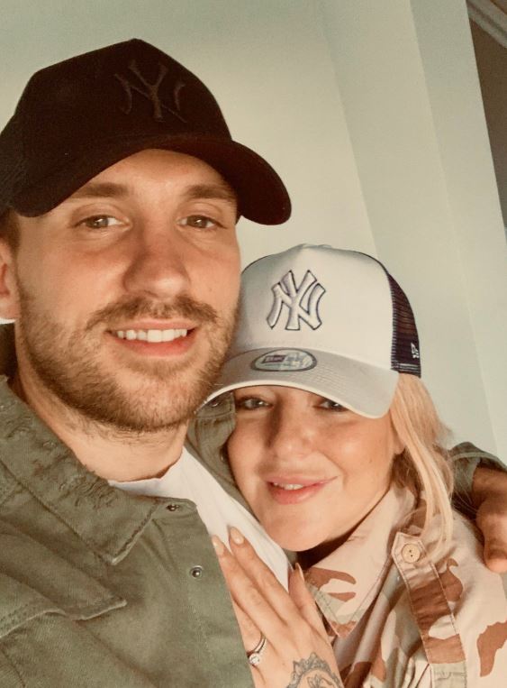  The actress and James are expecting their first child together