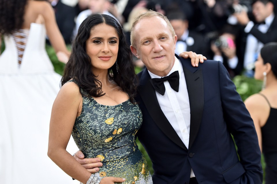  Salma is married to French businessman François-Henri Pinault