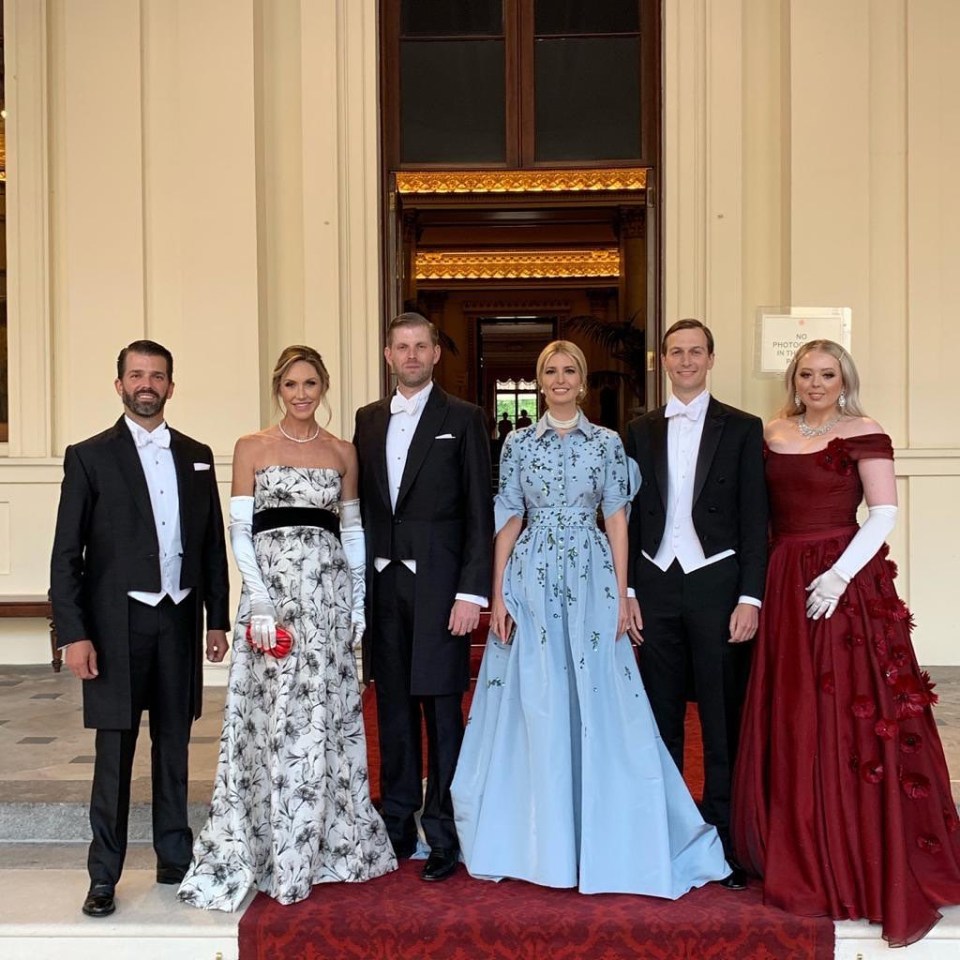 Meghan was absent from the state banquet held in honour of the Trump visit, which Ivanka attended