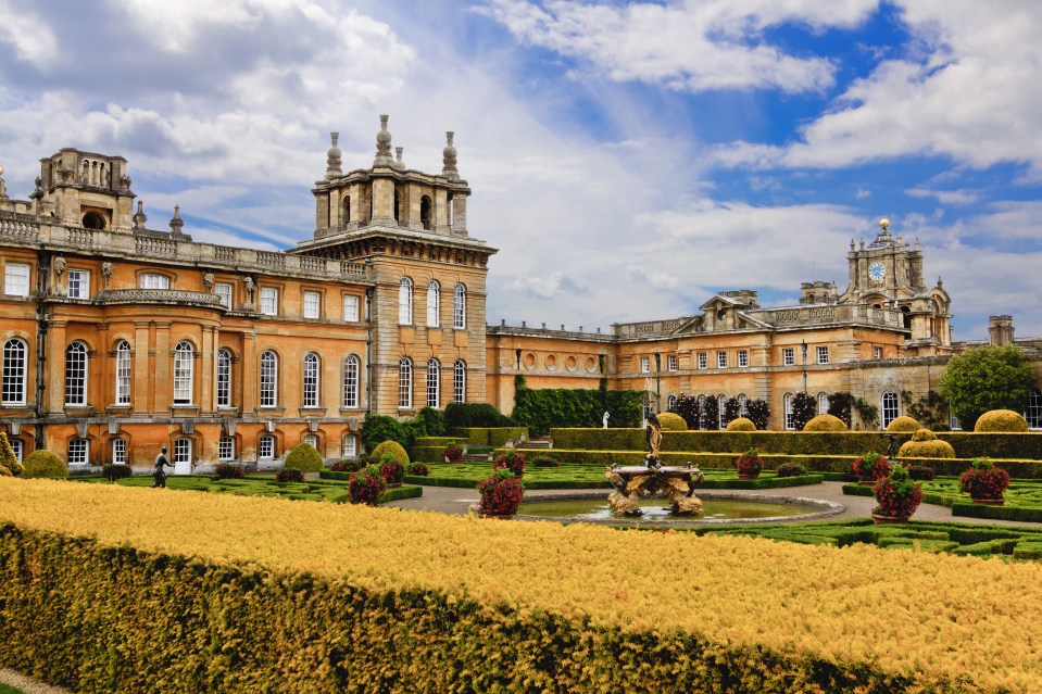  Blenheim Palace is shut today