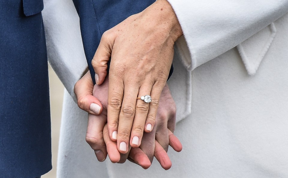 Prince Harry proposed to Meghan Markle in 2017 using a stone from Botswana and two diamonds from Princess Diana’s collection