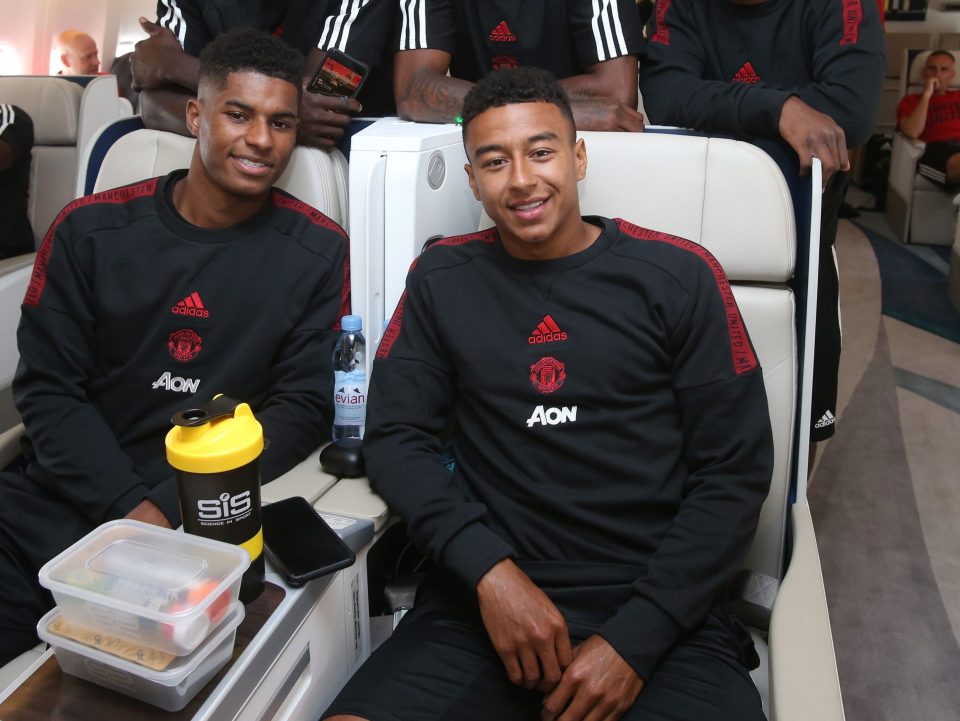  Manchester United duo Marcus Rashford and Jesse Lingard have been told to make sure they concentrate on their footie