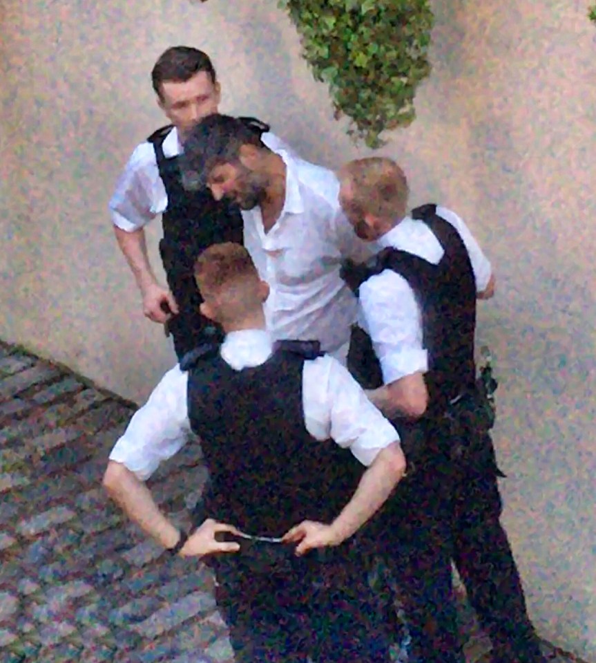  Fadi was arrested on suspicion of criminal damage last month accused of smashing up the flat