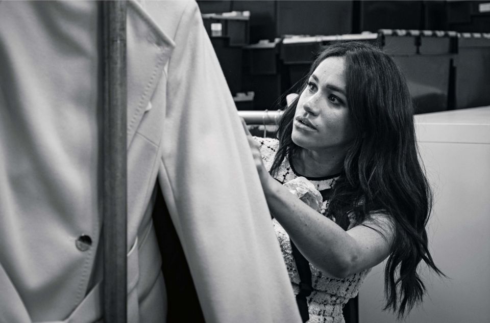  Meghan released this PR shot after she guest-edited Vogue magazine