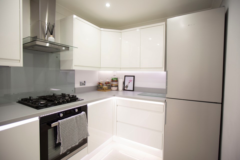  The kitchen suite was also brand new and had to be fitted by Luke