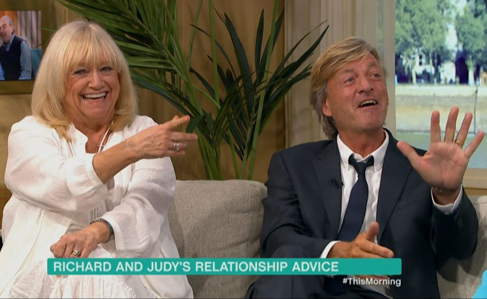  Richard and Judy appeared on the show as guests in August