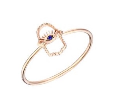 The £250 Kismet ring is said to dispel negativity