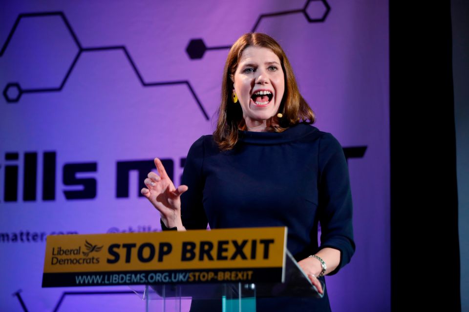  Lib Dem chief Jo Swinson is poised to announce two more defections to her party