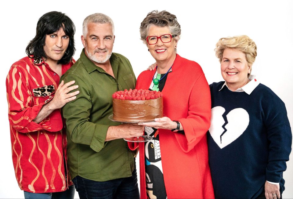  The comedian is currently presenting The Great British Bake Off alongside Paul Hollywood, Prue Leith and Sandi Toksvig