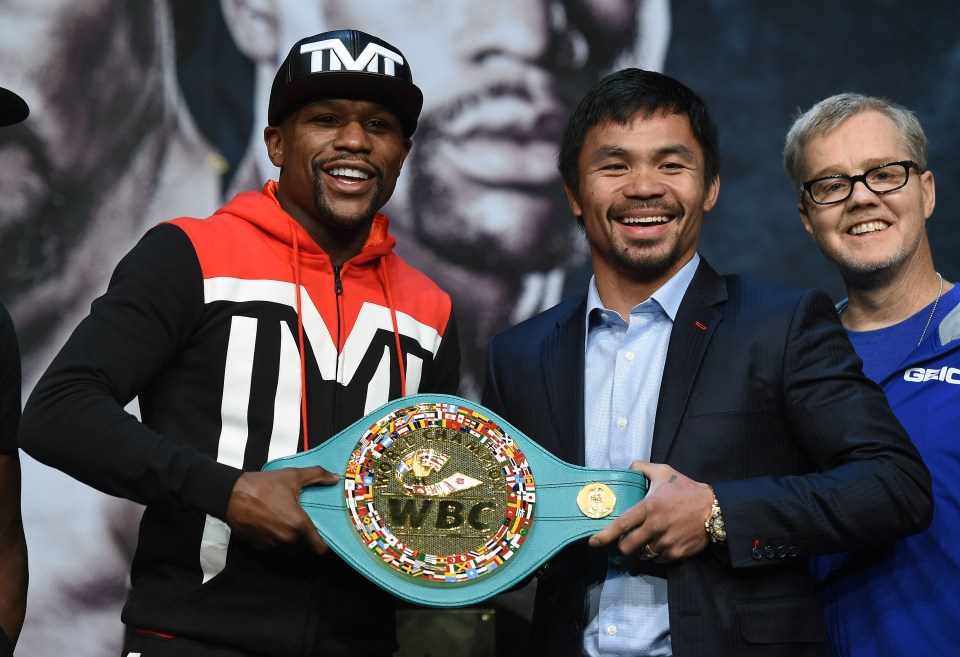 Manny Pacquiao (right) is only interested in a Floyd Mayweather rematch if it is a ‘real fight’