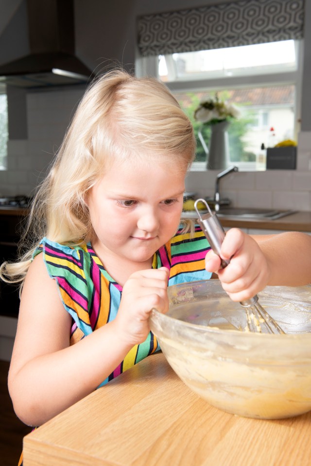  Elsie lives with her family in Claverham and has sown the seeds for a future in baking