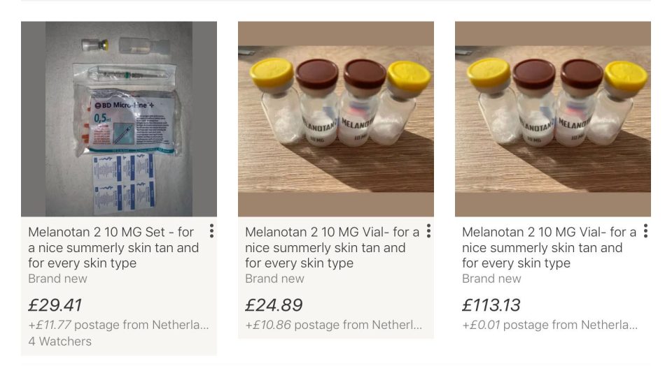  A Sun investigation uncovers how easy it is to buy Melanotan, which is illegal in the UK, online