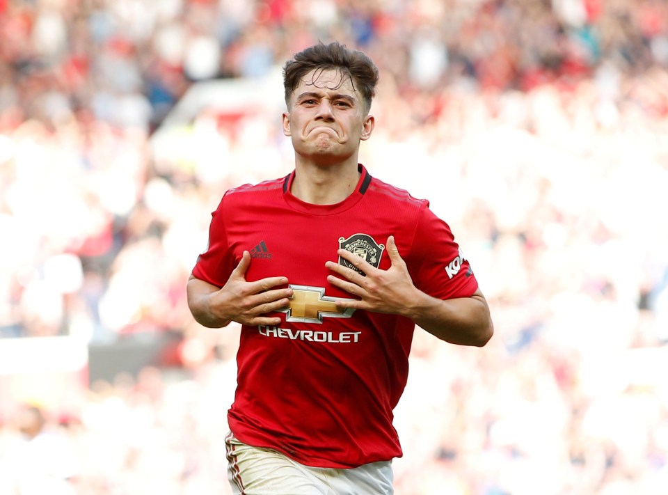  Daniel James will start the game against West Ham after recovering from an ankle knock