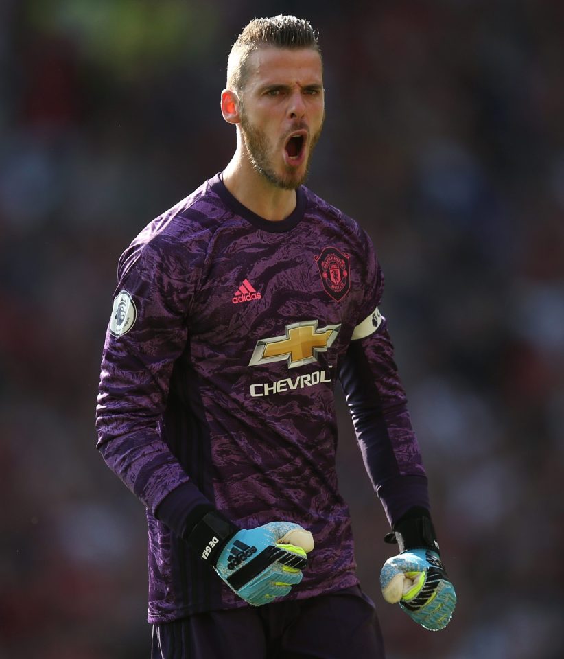  David De Gea is United's highest-rated player at 89