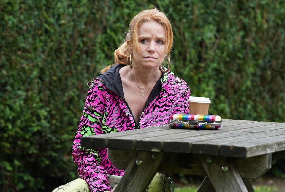 Bianca - who is played by actress Patsy Palmer in the BBC soap - has been away for five years - EastEnders