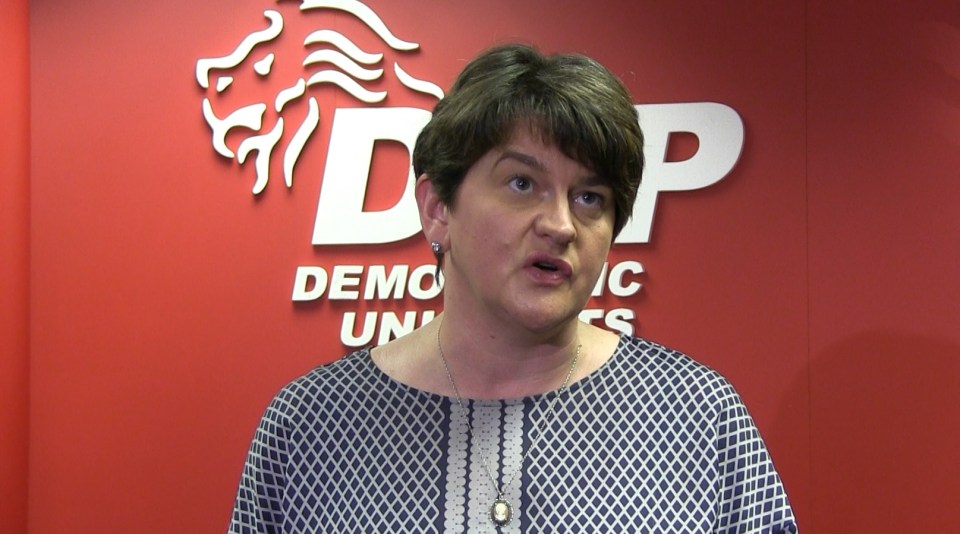  DUP leader Arlene Foster will meeting Boris Johnson later today