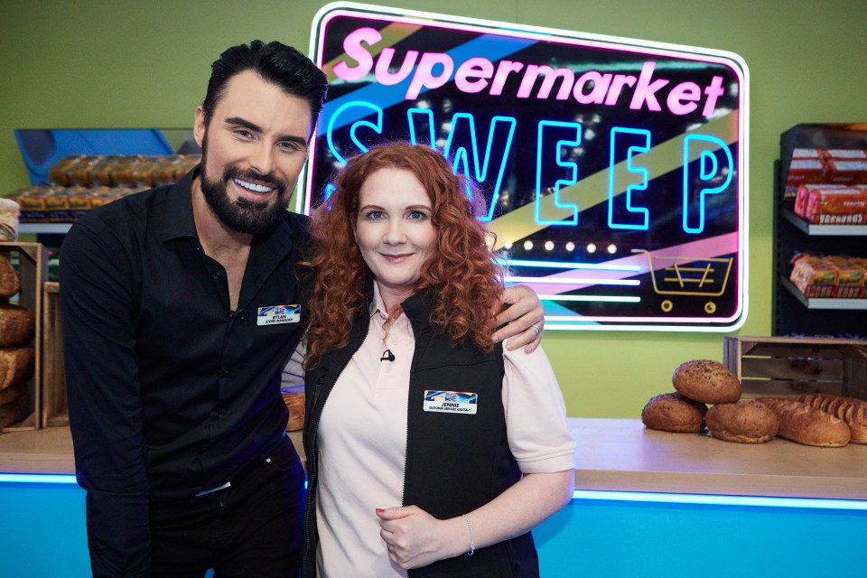 Rylan on Supermarket Sweep