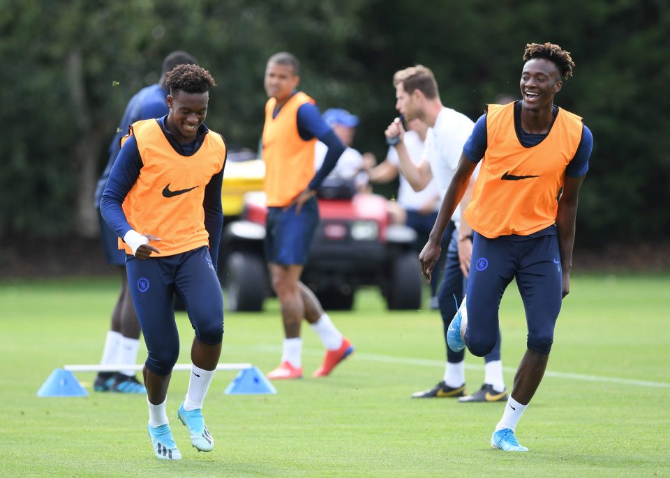  Hudson-Odoi is back in training ahead of a September return