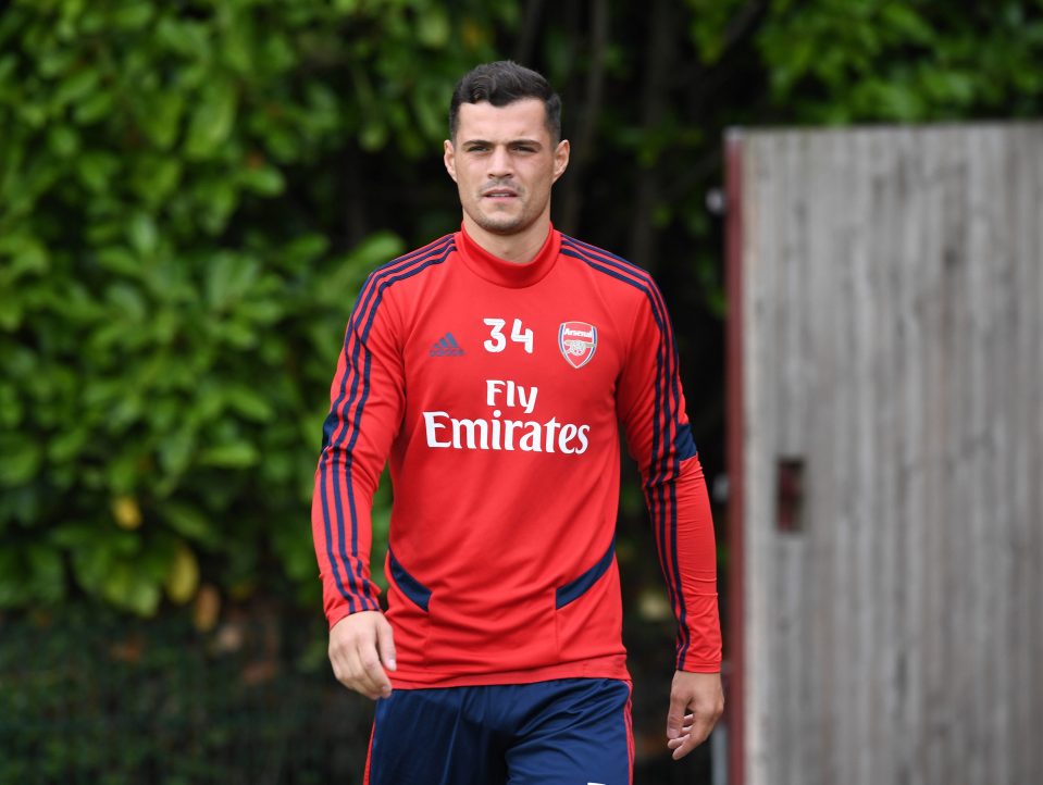  Granit Xhaka is ready to face Watford, according to Unai Emery