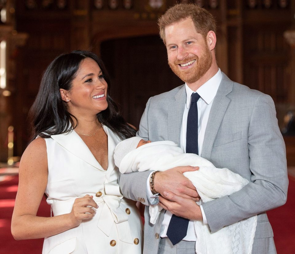 The couple welcomed baby Archie in May