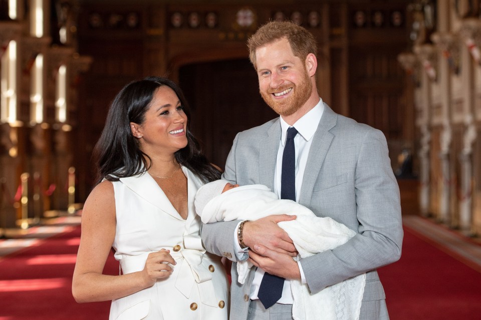 The Duke and Duchess of Sussex are said to have left Archie at home