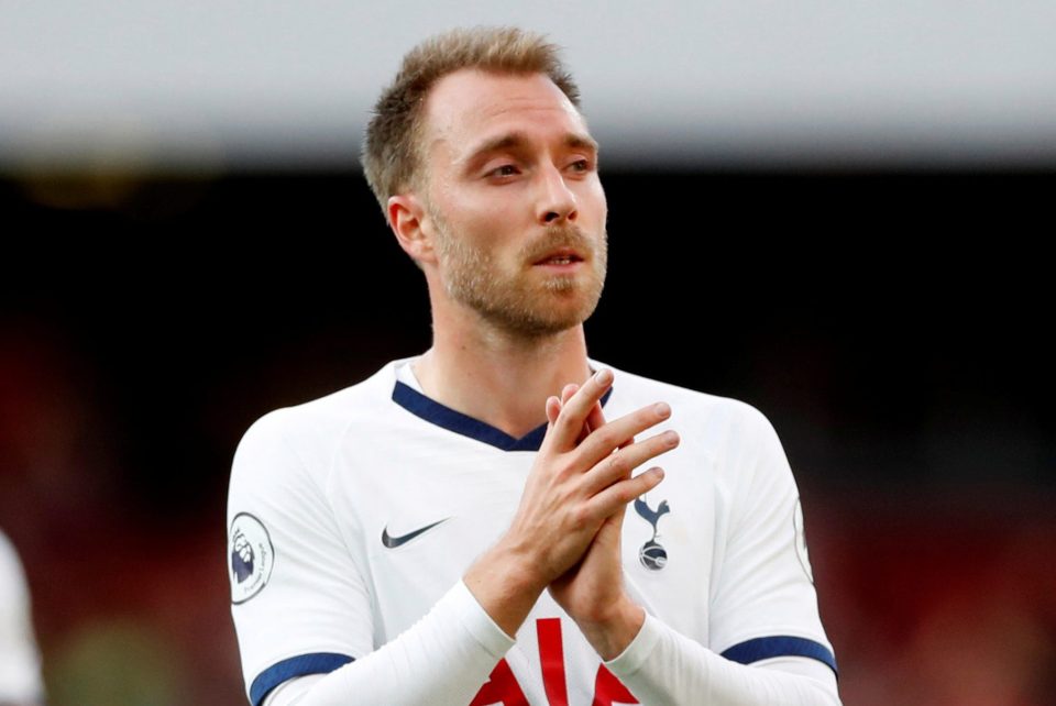  Christian Eriksen is being lined up for a January move to Man Utd