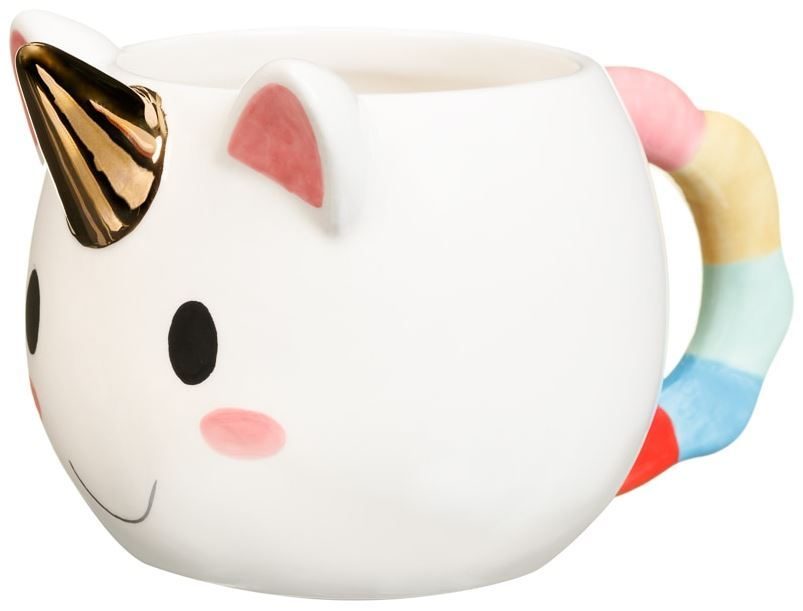  Cute and colourful, this mug is for kids and adults alike