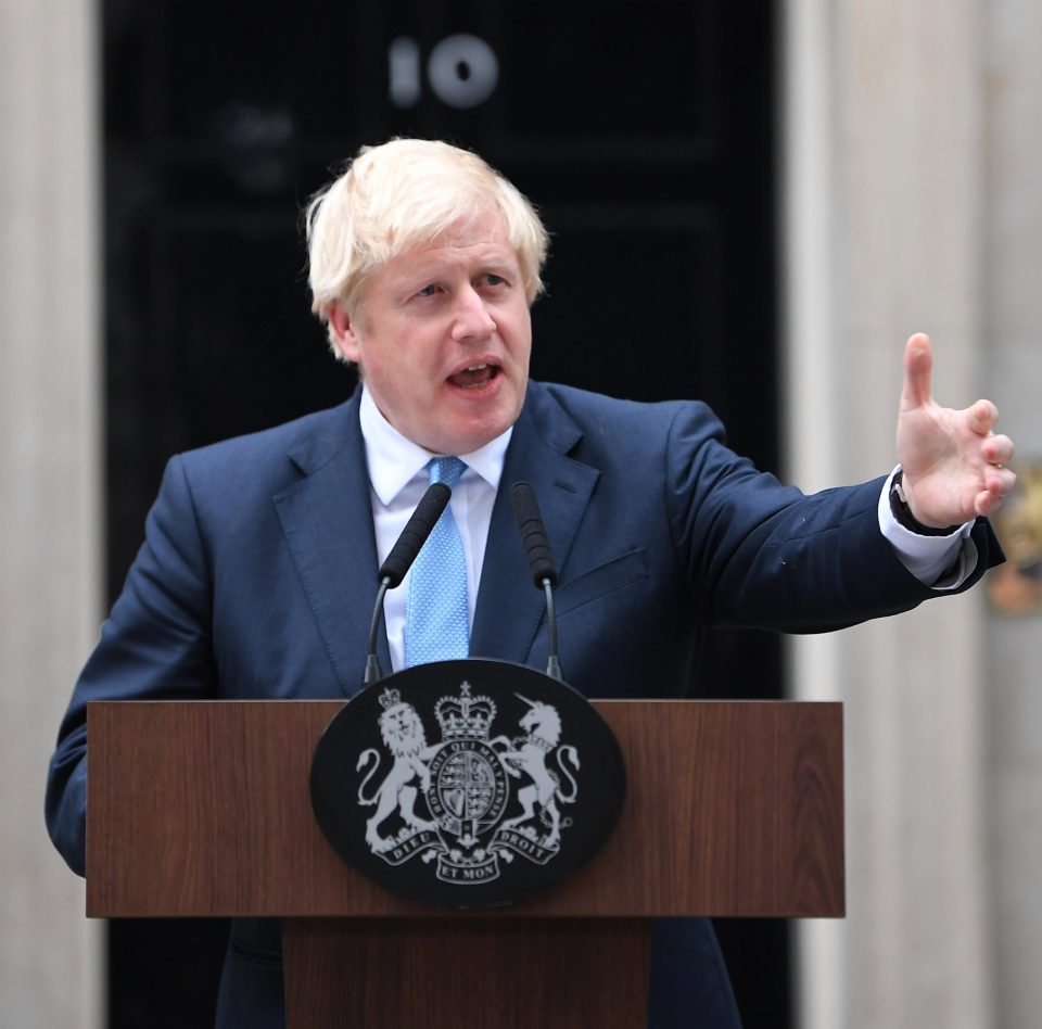 Mr Johnson has pledged to leave the EU on October 31 with or without an agreement