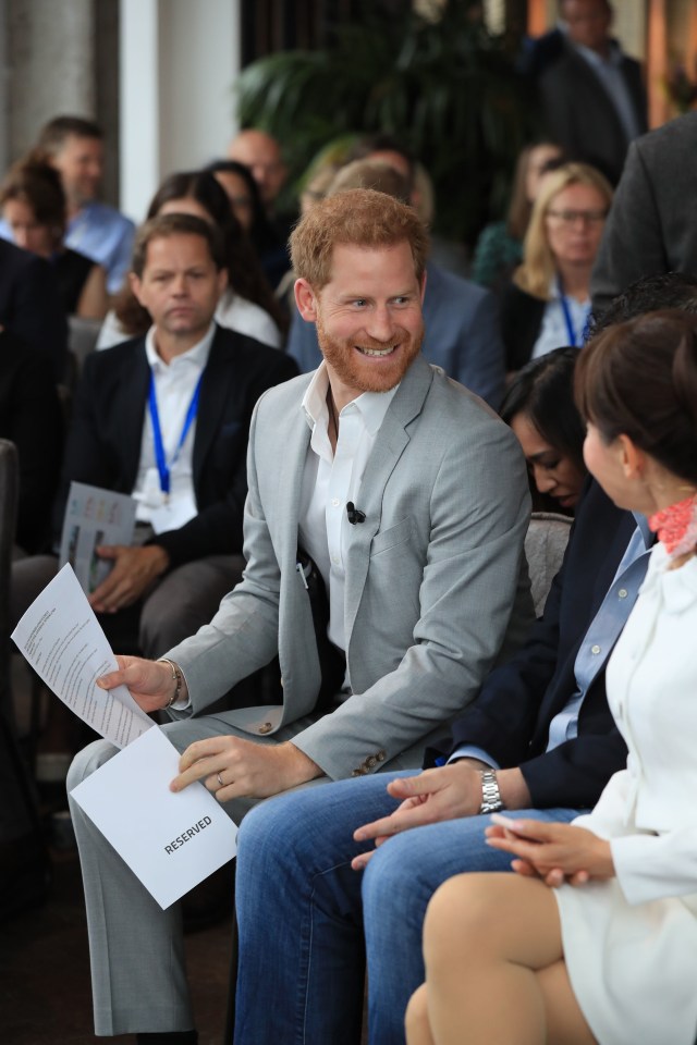 Prince Harry said he wanted to encourage people to do their bit when it came to the environment