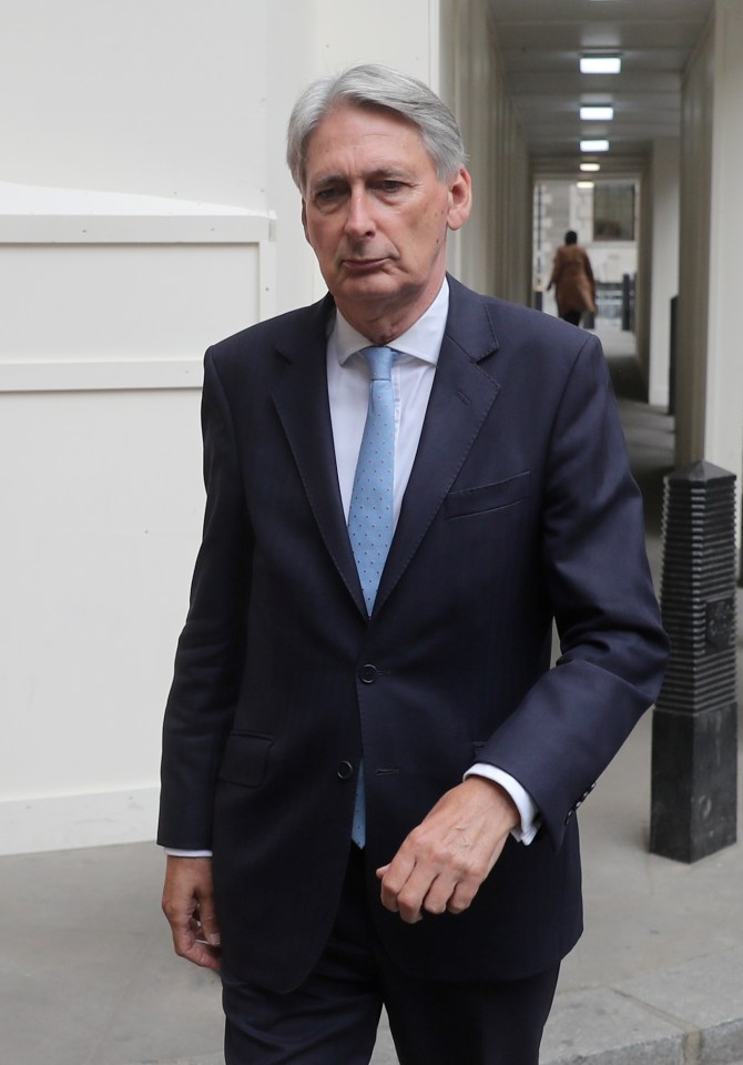  Philip Hammond has been deselected by Boris Johnson in revenge for voting to block No Deal