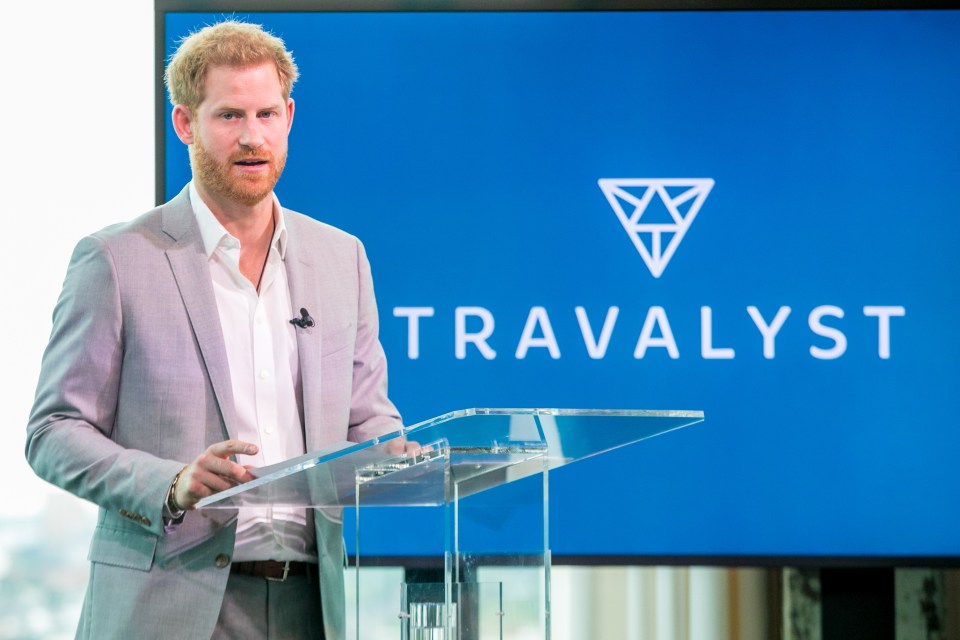  Prince Harry defended the royal couple's use of private jets