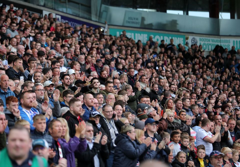  It was the highest attendance of the season so far, 9,062, for Bolton