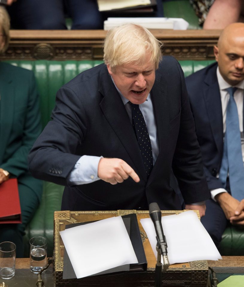  Boris called for a snap General Election after losing his majority in the Commons