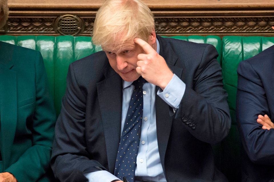  Boris vowed to face down rebels yesterday in the Commons - but lost