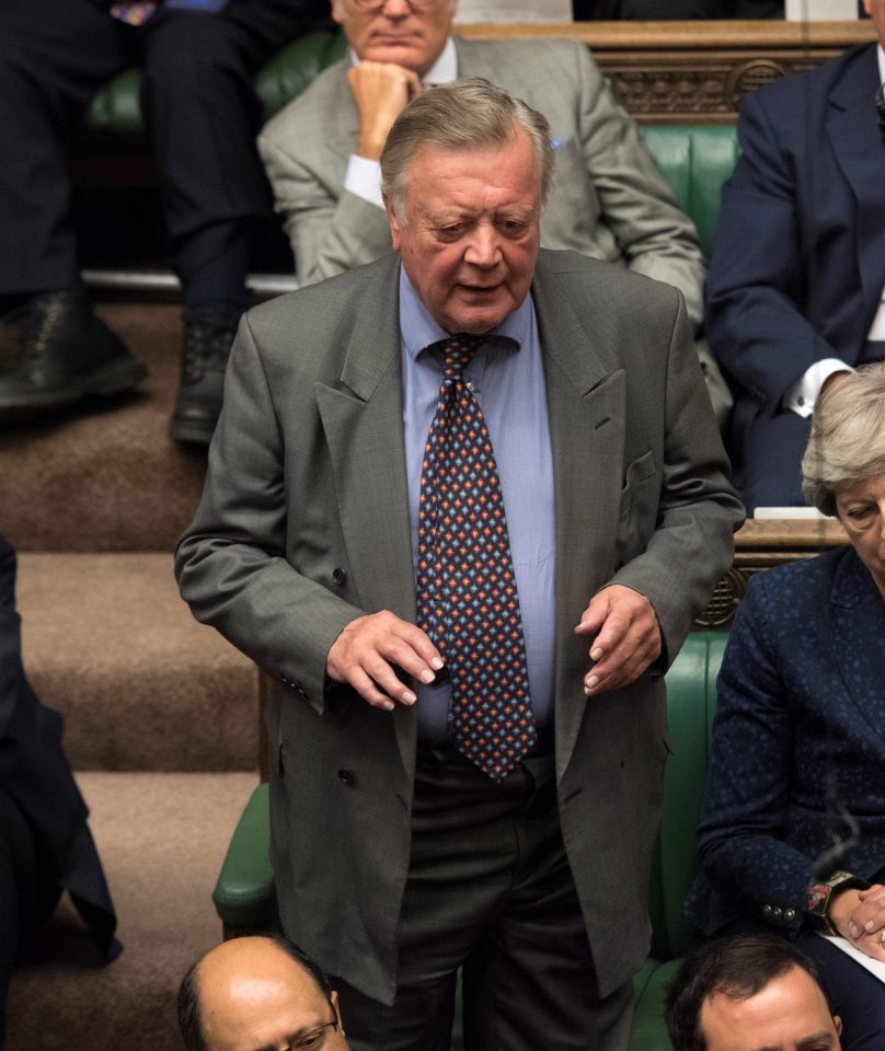  Veteran Tory Europhile Ken Clarke has had the whip removed - along with his Remainer rebels