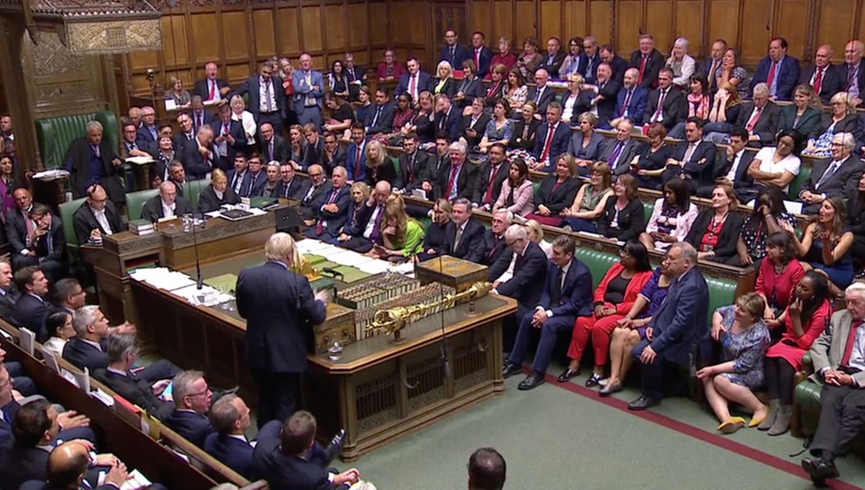  Boris vowed to face down rebels today in the Commons - but lost