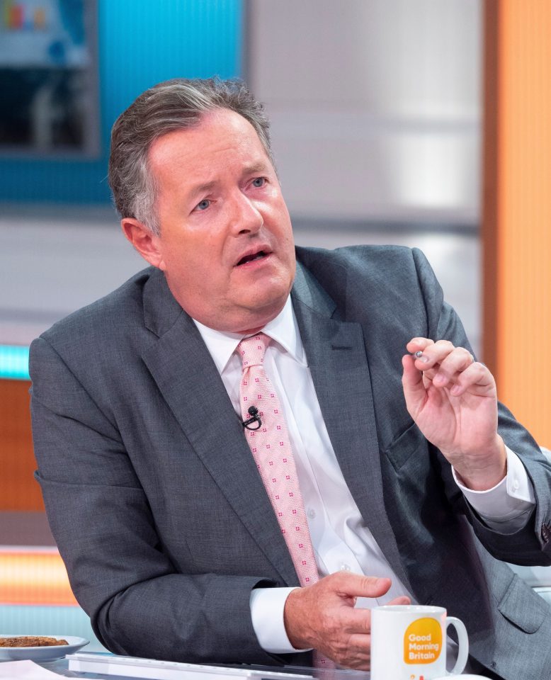  Piers called Gordon's vegan dish 'inedible gruel'