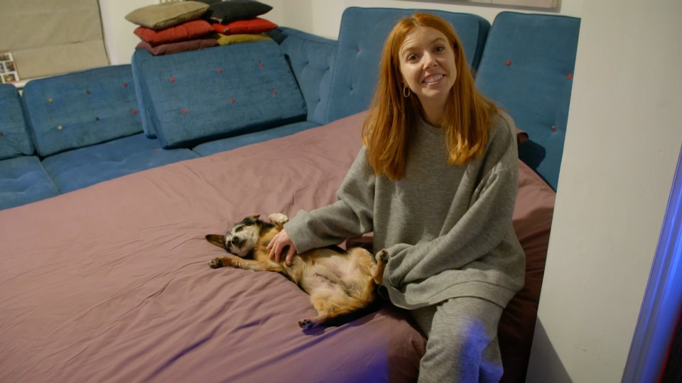  Stacey stayed with the throuple - sleeping on the sofa bed