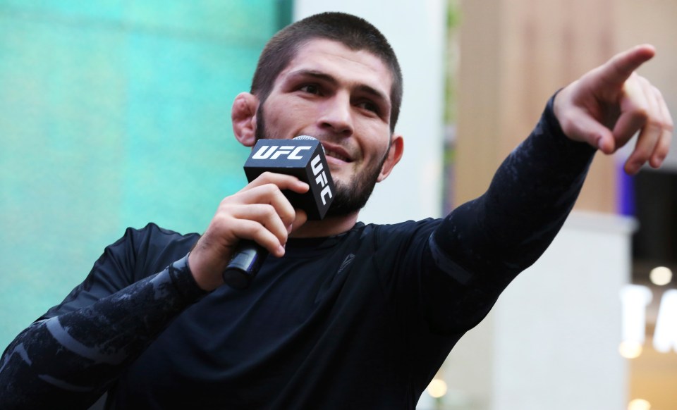  Khabib shunned the press conference to promote the event and cut his weight