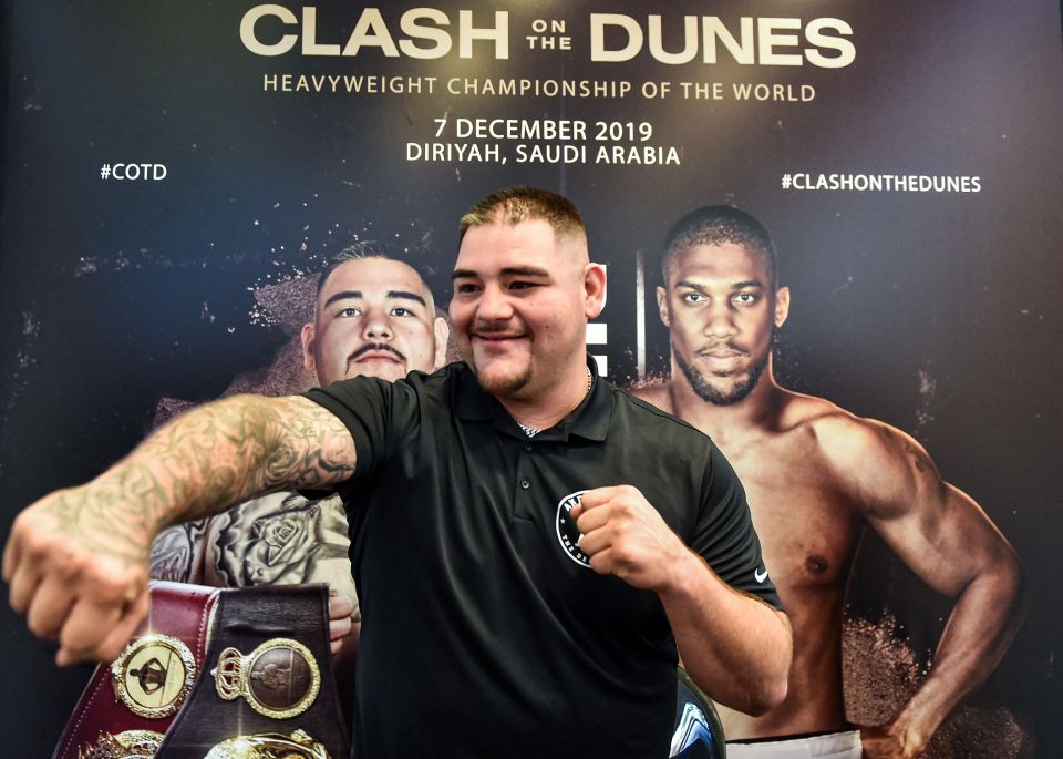  Heavyweight world champ Andy Ruiz Jr has promised to KO Anthony Joshua a second time in December