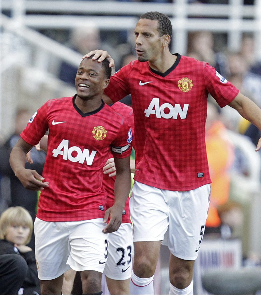  Rio Ferdinand and former team-mate Patrice Evra have been at each other on social media for a while - but many now thing the former has over-stepped the mark