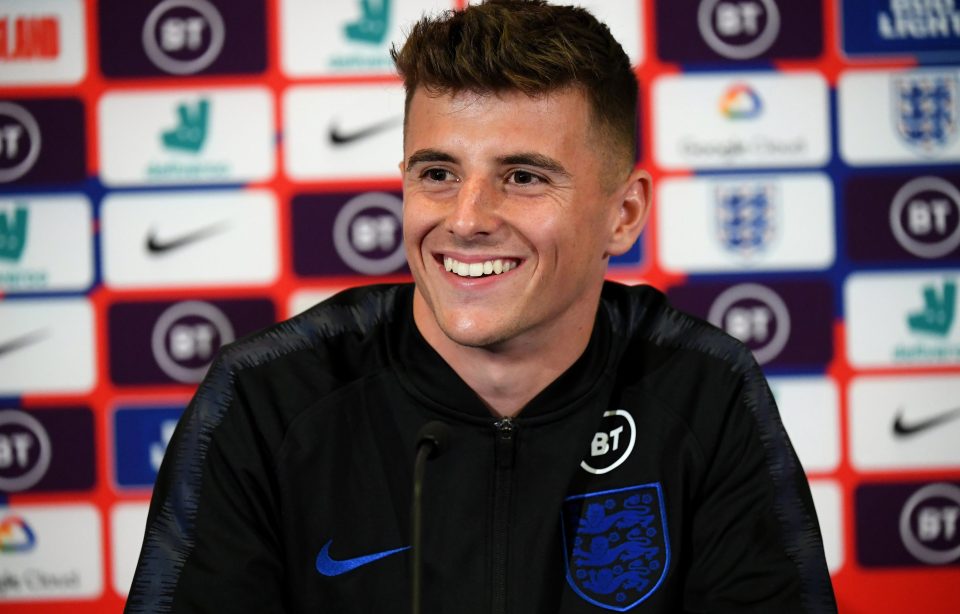  Mason Mount faces the media before Englands Euro 2020 qualifiers.