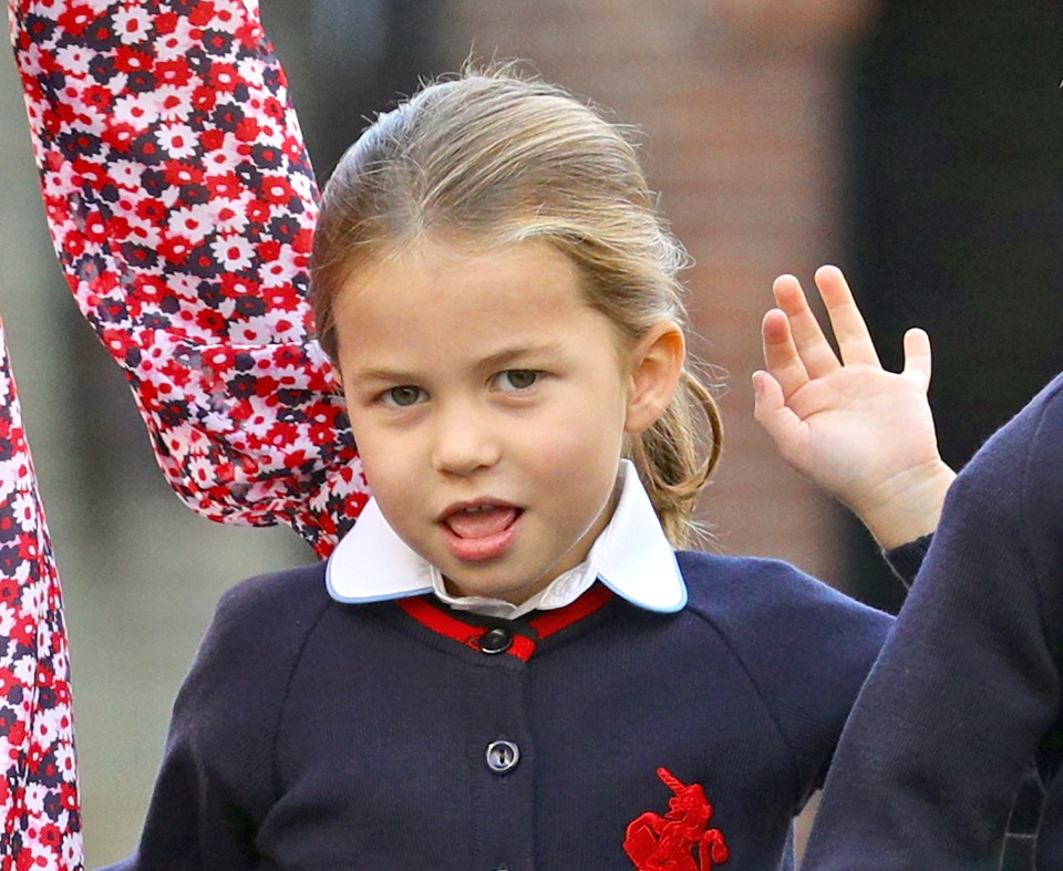  Princess Charlotte started school at St Thomas' last Thursday