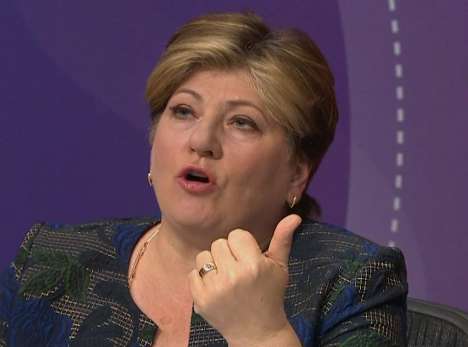  Emily Thornberry confirmed her party's disastorous Brexit plan on national TV