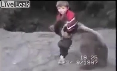 When he was just nine Khabib wrestled a bear