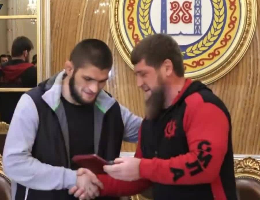 Controversial Chechen leader Ramzan Kadyrov befriended Khabib went he returned to Russia after defeating McGregor