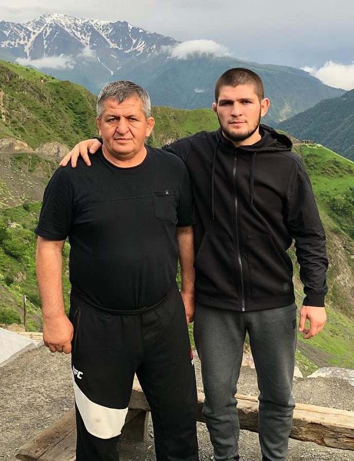 Dagestani living for Khabib was never easy and he was stuck in the mountains where his only loo was a hole in the ground